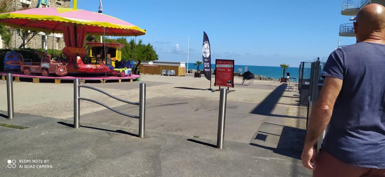 Appartement 100 Metres De La Mer Plérin Eksteriør bilde